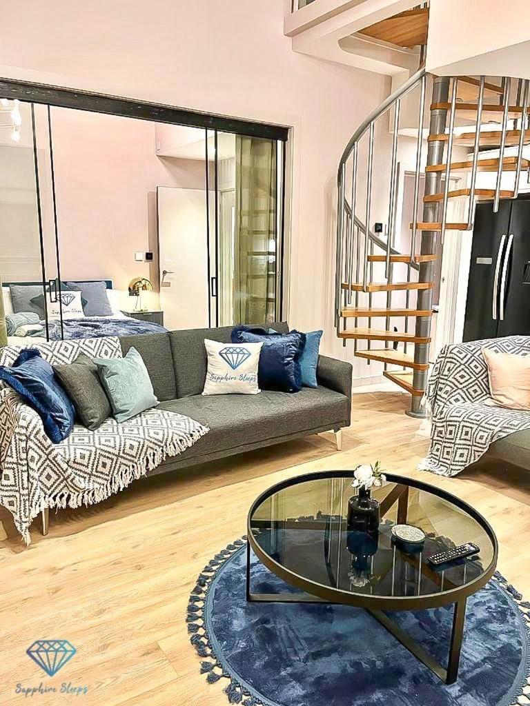 M1 City Centre 3 Bed 3 Bath Luxe Penthouse Manchester Exterior foto