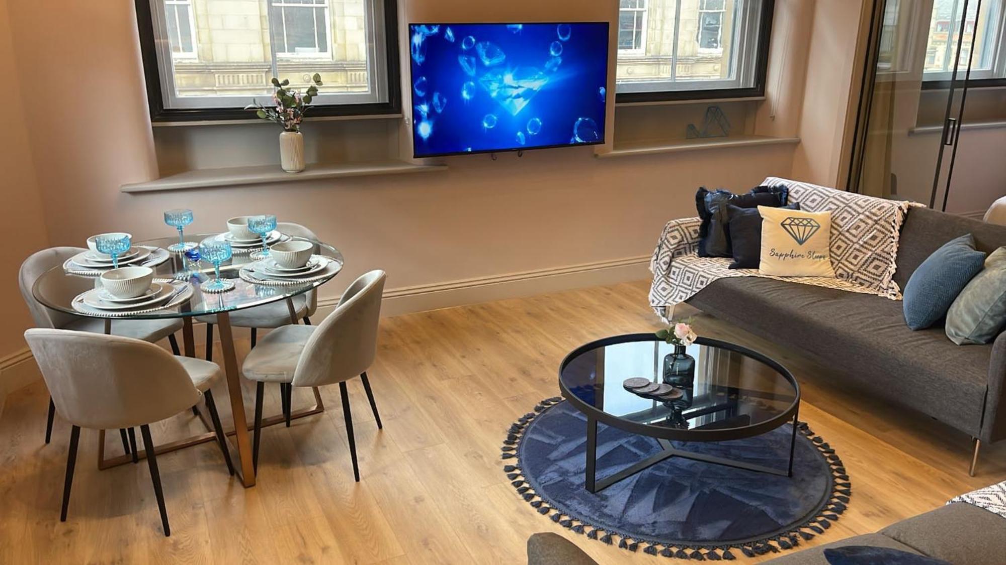 M1 City Centre 3 Bed 3 Bath Luxe Penthouse Manchester Exterior foto