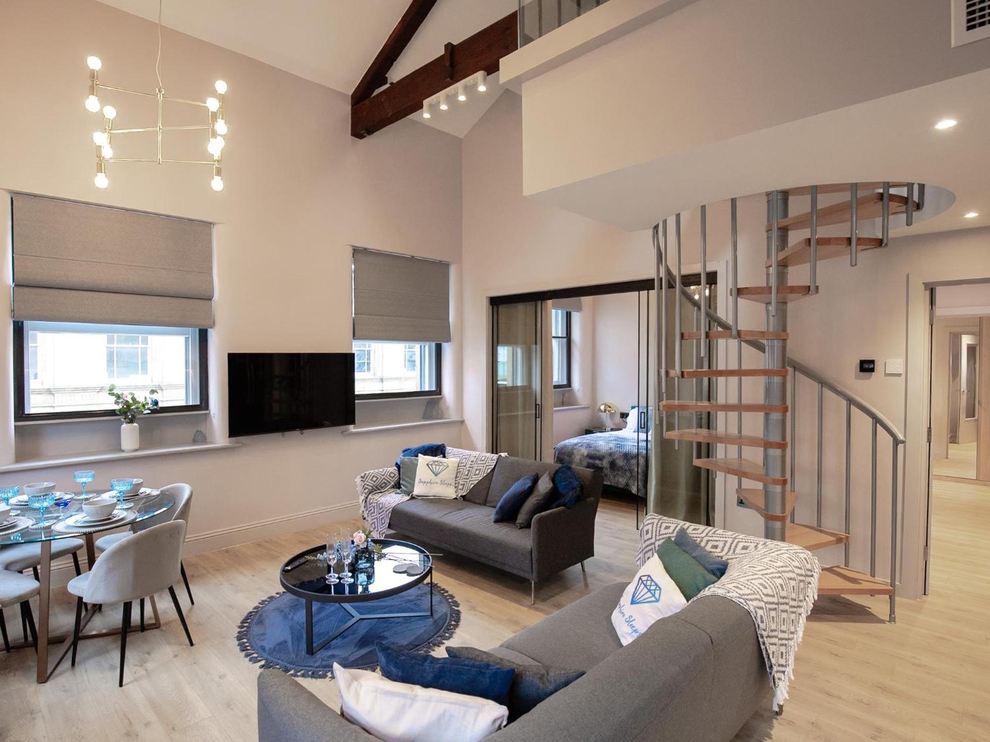 M1 City Centre 3 Bed 3 Bath Luxe Penthouse Manchester Exterior foto